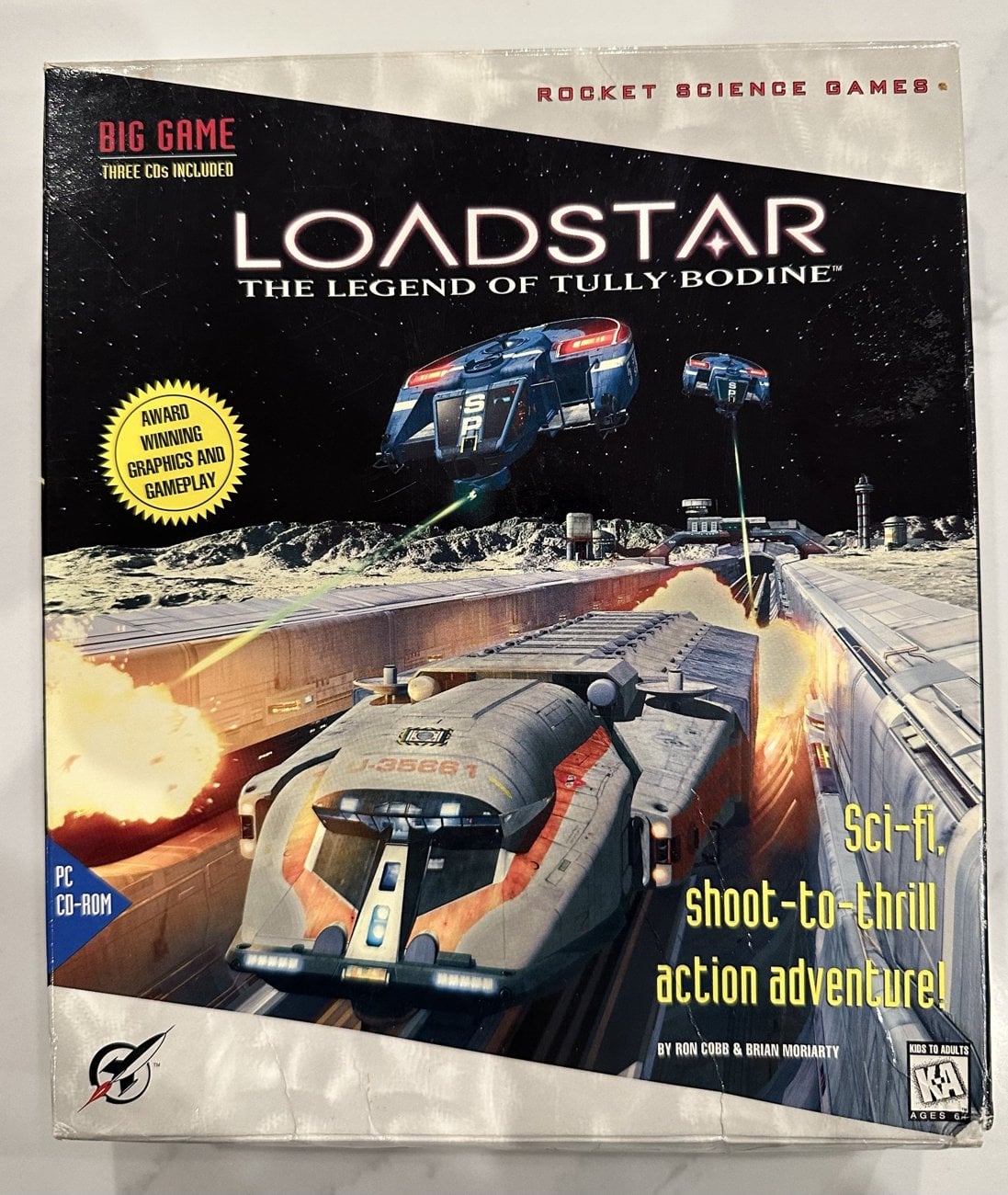 Photo of the LOADSTAR PC CD-ROM big box